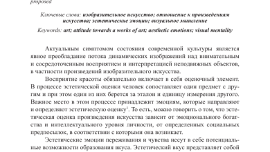 Photo of Эмоциональное воздействие искусства